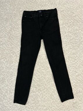 J. Crew Factory Black Women’s High Rise Skinny Jeans Size 28